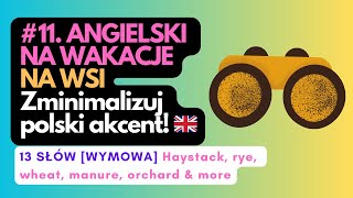 🇬🇧 11 Wymowa angielska NA WSI  13 słów  Zaawansowany angielski [upl. by Lessur525]