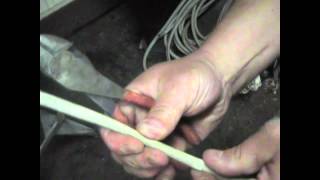 how to strip copper wire with no special tools part 1 [upl. by Neraj729]