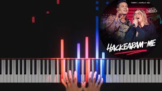 Tierry  HACKEARAMME part Marília Mendonça Piano Tutorial [upl. by Adnolay9]