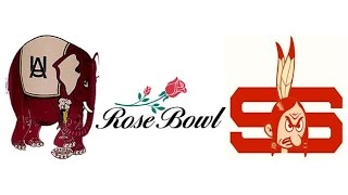 1935 Rose Bowl Alabama vs Stanford Highlights [upl. by Gorski]