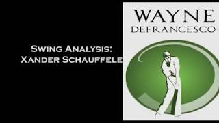 Xander Schauffele Golf Swing Analysis [upl. by Il]