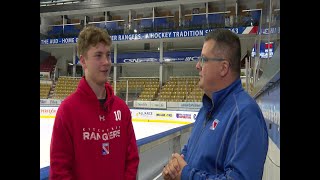 Getting to Know Your Kitchener Rangers  Adrian Misaljevic  Rogers tv [upl. by Hawker]