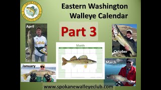 Eastern Washington Walleye Calendar Part 3 [upl. by Hearn]