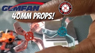 Gemfan 16353 amp 16364  New 40mm Props For Whoops [upl. by Torrance]