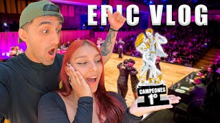 ¿CAMPEONES en una competencia de BAILE Epic vlog con la patrona [upl. by Drofkcor]