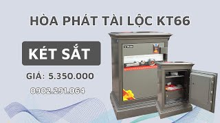 Bí Quyết chọn Két sắt Tài Lộc Hòa Phát KT66 khóa cơ đổi mã chống cháy cho gia đình [upl. by Buskus84]