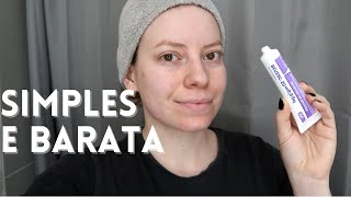 A rotina de skincare de 3 passos que mudou minha pele em 3 meses solução para a acne [upl. by Neelehtak497]