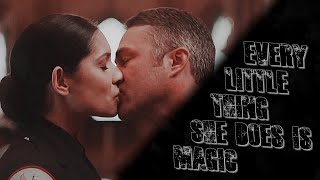 ► Stella and Severide  Every little thing she does is magic [upl. by Asilenna]