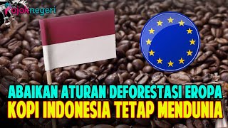 Indonesia Masih Punya Senjata Lawan Aturan Eropa Kopi Hasilkan Nilai Ekspor Tinggi [upl. by Stella]