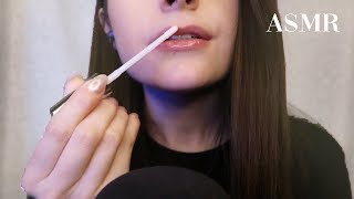 ASMR FRANCAIS ⚪️ GLOSS 👄⭐ bruit de bouche tapping pop t t t [upl. by Hurley]