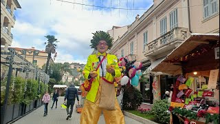 Bordighera animazione itinerante in corso Italia [upl. by Nitsyrc444]