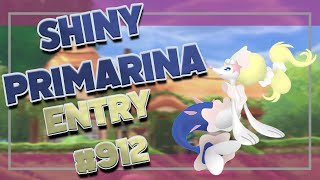 Shiny PopplioPrimarina from Masuda Method Shiny Living Dex 912 [upl. by Adnilym]