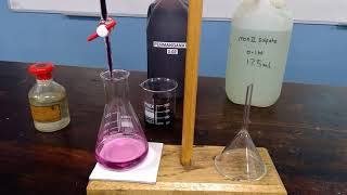 Double Displacement Sodium Sulfate and Barium Chloride [upl. by Bigler]