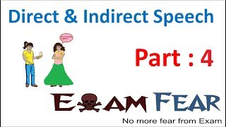 English Grammar Direct Indirect Speech English Part 4 Changing Pronouns and some words [upl. by Dicky]