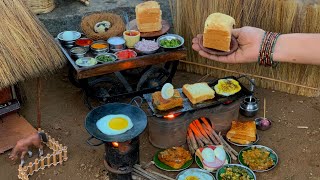 6 Simple amp Instant Egg Recipes  Miniature BREAD  Miniature Cooking  The Tiny Foods [upl. by Sandler]