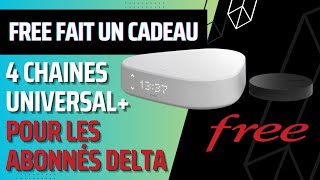 Free offre aux abonnés Freebox Delta un cadeau qui nétait réservé quaux abonnés Freebox Ultra [upl. by Aivalf]