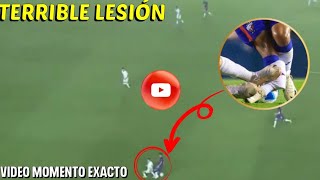 Video del momento exacto Lesión de Hobbit Bermúdez Atlante vs Dorados todos los detalles [upl. by Ambie]