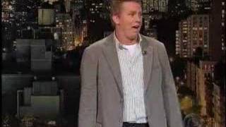 Brian Regan on Letterman Oct 2006 [upl. by Attah]