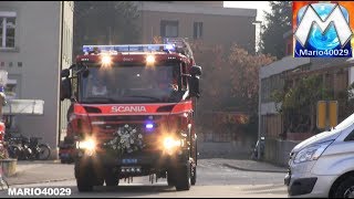 Tiefgaragenbrand Hauptübung  Einweihungsfahrt Feuerwehr Binningen [upl. by Viafore]