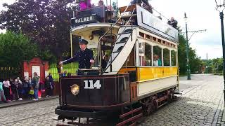 Trams around Beamish [upl. by Llerihs]