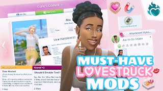 musthave NEW mods for the Sims 4 lovestruck to improve gameplay [upl. by Bove]