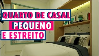 QUARTO CASAL PEQUENO E ESTREITO PROJETO DE UMA INSCRITA DO CANAL [upl. by Corella]