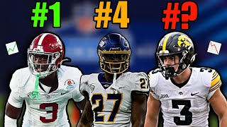 PostCombine Cornerback Rankings  2024 NFL Draft Cornerback Prospects amp Rankings [upl. by Uliram]