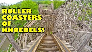 Roller Coasters of Knoebels Amusement Resort All of them [upl. by Sampson]