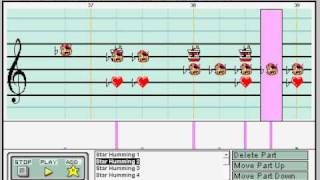 Ristar Star Humming In Mario Paint Composer [upl. by Tibbetts]