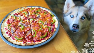 DIY PIZZA FOR DOGS  Dog friendly Pizza  DIY Dog Treats  Snow Dogs Snacks 66 [upl. by Notgnilra119]