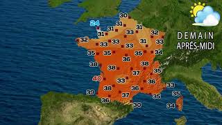 prévision météo France du Dimanche 11 au Samedi 17 Août 2024 [upl. by Acirred]