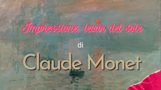 Impressione levar del sole di Claude Monet [upl. by Lad]