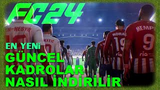 Güncel kadrolar nasıl indirilir Kadrolar nasıl güncellenir tüm kadrolar nasıl sıfırlanır EA FC 24 [upl. by Ybbed]