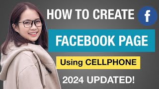 HOW TO CREATE FACEBOOK PAGE  PAANO GUMAWA NG FACEBOOK PAGE SA CELLPHONE  2024 UPDATED ✅ [upl. by Aisiram759]