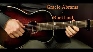 How to play GRACIE ABRAMS  ROCKLAND WishWednesday Acoustic Guitar Lesson  Tutorial [upl. by Hach]