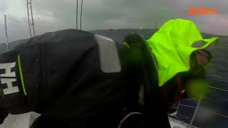 Mark Slats  Zeilen in Storm tijdens de Golden Globe Race [upl. by Orrocos]