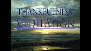 Christian meditation thankfulness Bible verses giving thanks to God Jesus release anxiety sleep [upl. by Rimidalg]