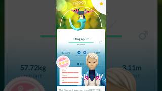 HUNDO LEVEL 50 DRAGAPULT IN POKEMON GO shorts viral brandontan91 pokemongo pokedaxi gaming [upl. by Kcirrad]