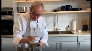 In the Teaching Kitchen at AFMSP Learn to Make Gougères with Chef Raymond Espuche [upl. by Nnylrebma]