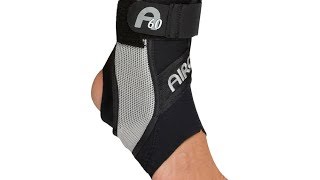 Aircast Ankle Brace A60 Black  firstaid4sportcouk [upl. by Ynohtnakram406]