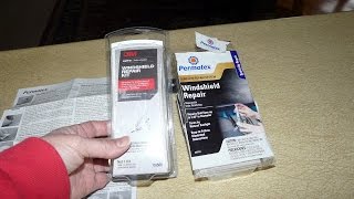 Comparing 3M and Permatex Windshield Repair Kits for Auto Car Glass Chip or Cracks [upl. by Mari]