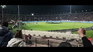 PAOKDINAMO ZAGREB 1432024 Teams entrance [upl. by Skelly]