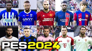 PES 2021 actualizado al 20232024  OPTION FILE PS4  PS5  PC  TUTORIAL [upl. by Enajaras]