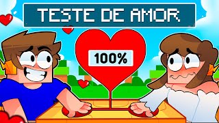 Usei DETECTOR DE AMOR no MINECRAFT [upl. by Engamrahc]