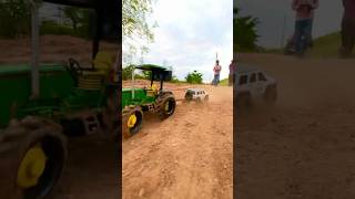 Rc John Deere Vs Jeep Rubicon chatpattoytv [upl. by Jola548]