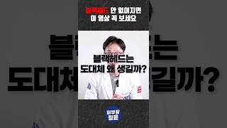 블랙헤드가 죽어도 안 없어지는 이유 블랙헤드 블랙헤드제거 [upl. by Nathanial747]