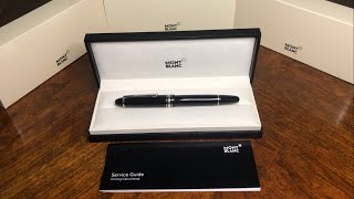 Montblanc Meisterstuck Le Grand Rollerball pen [upl. by Euk896]