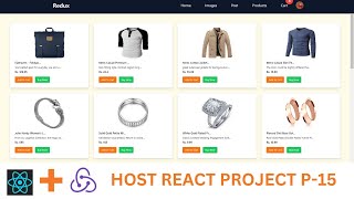 P15 HOST REACT PROJECTS  PUSH REACT  READUX PROJECT ON GIT HUB  HOST REDUX PROJECTS IN HINDI [upl. by Nlycaj]