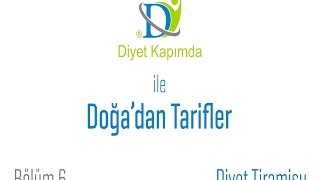 Diyet Tiramisu  Diyet Kapımda ile Doğadan Tarifler  Diyetisyen Doğa Peksever [upl. by Elspeth]