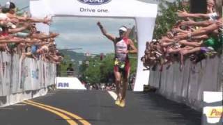 Craig Alexander Race Footage Ironman CDA 2011 [upl. by Myer]